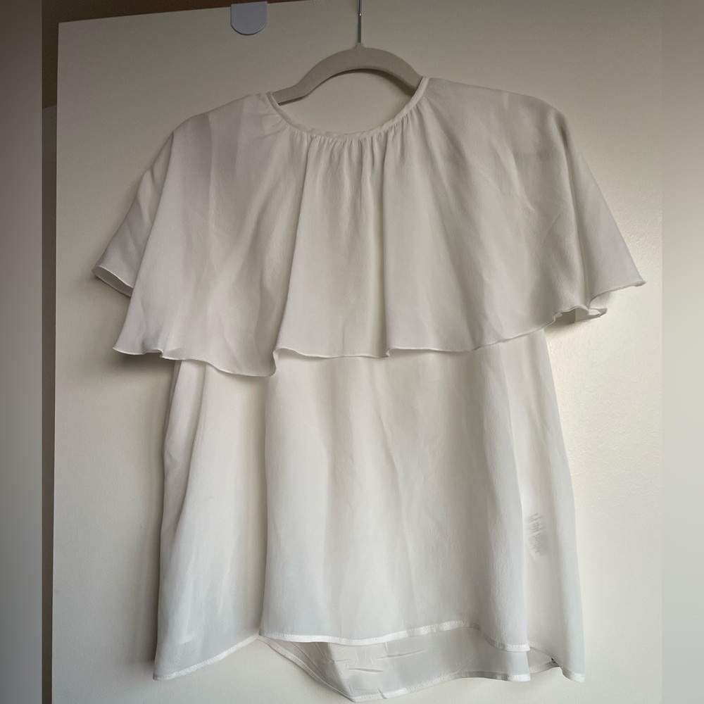 See by Chloe cape silk top size 38 (US 8)